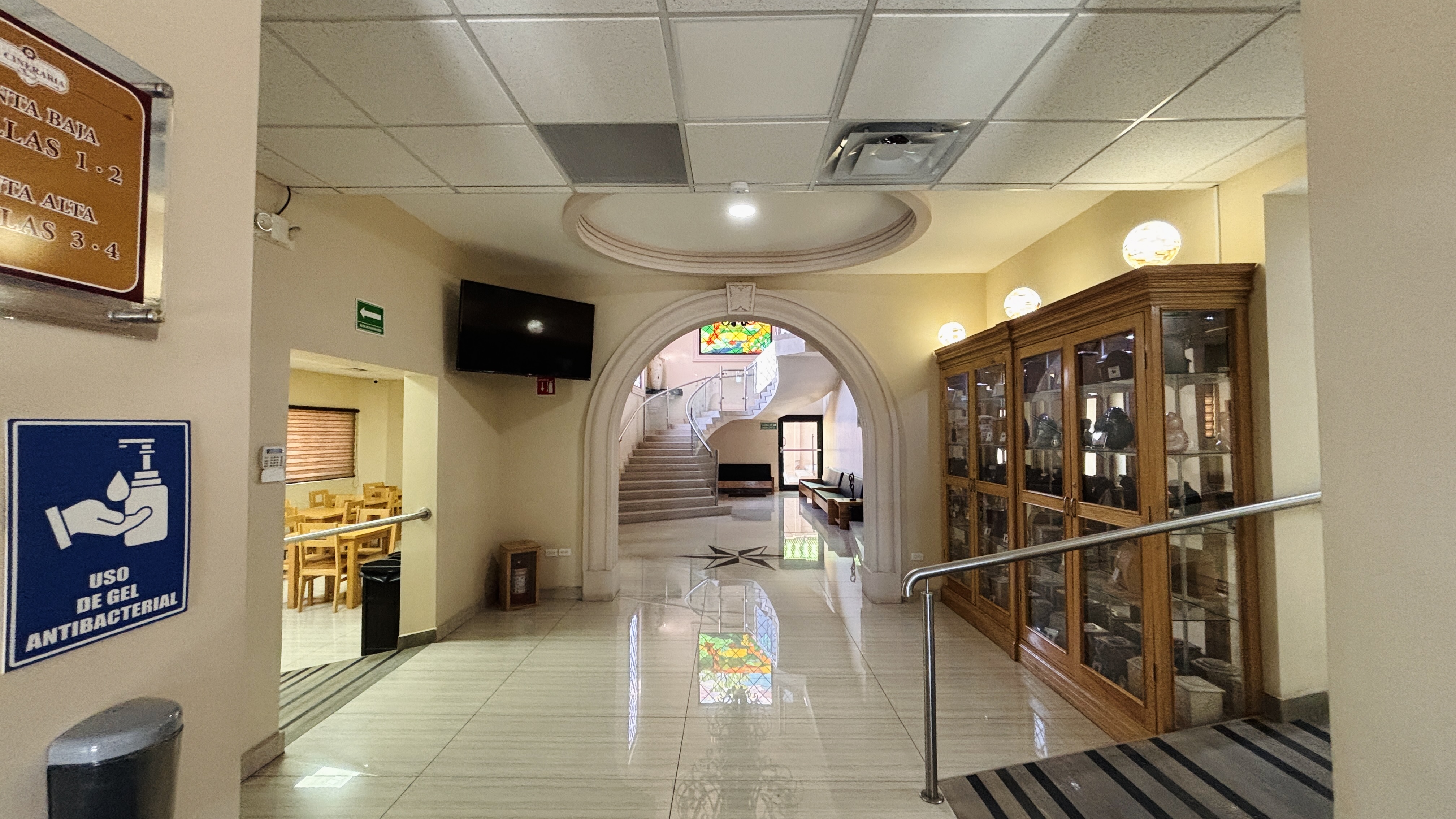 Pasillo interior